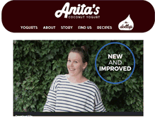 Tablet Screenshot of anitas.com